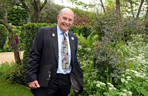 Neil Lucas at Chelsea Flower Show 2013