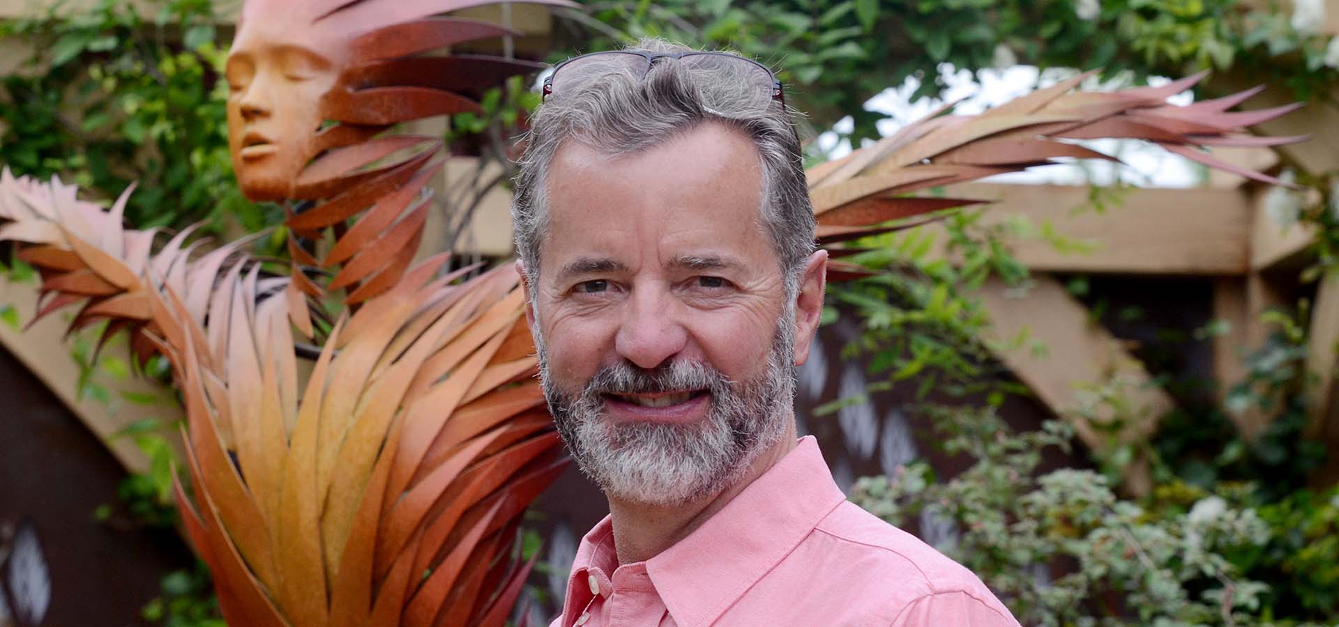 Key Post Rhs Dorset artist creates key piece of art for RHS Chelsea Garden | Inside ...
